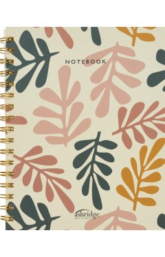 Ashridge Spiro Notebook Leaves